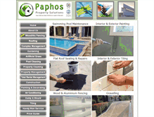 Tablet Screenshot of paphospropertysolutions.com
